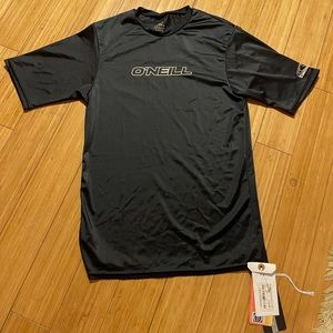 O’Neil Black Rash Gaurd Tee ~ Men’s Small